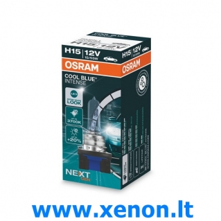 OSRAM H15 Cool Blue Intense NEXT Gen lemputė